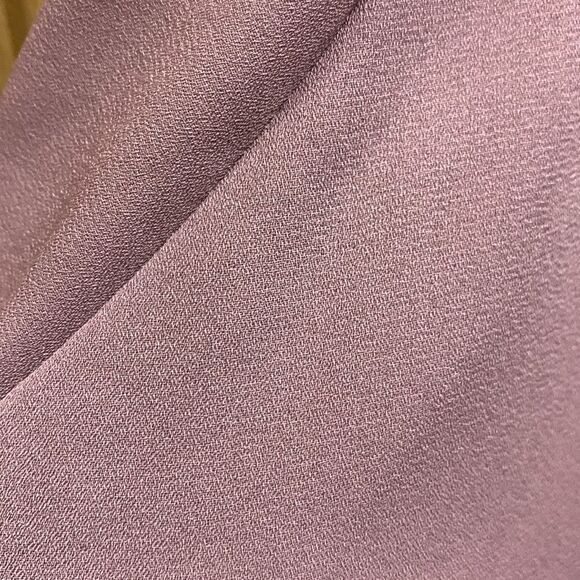 Charlotte Russe | Mauve Pink Cold Shoulder Lace trim Feminine Blouse Top Shirt - Picture 9 of 12